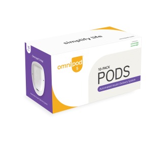 Omnipod 5 10-pack PODS (box mensile), Dexcom G6/G7
